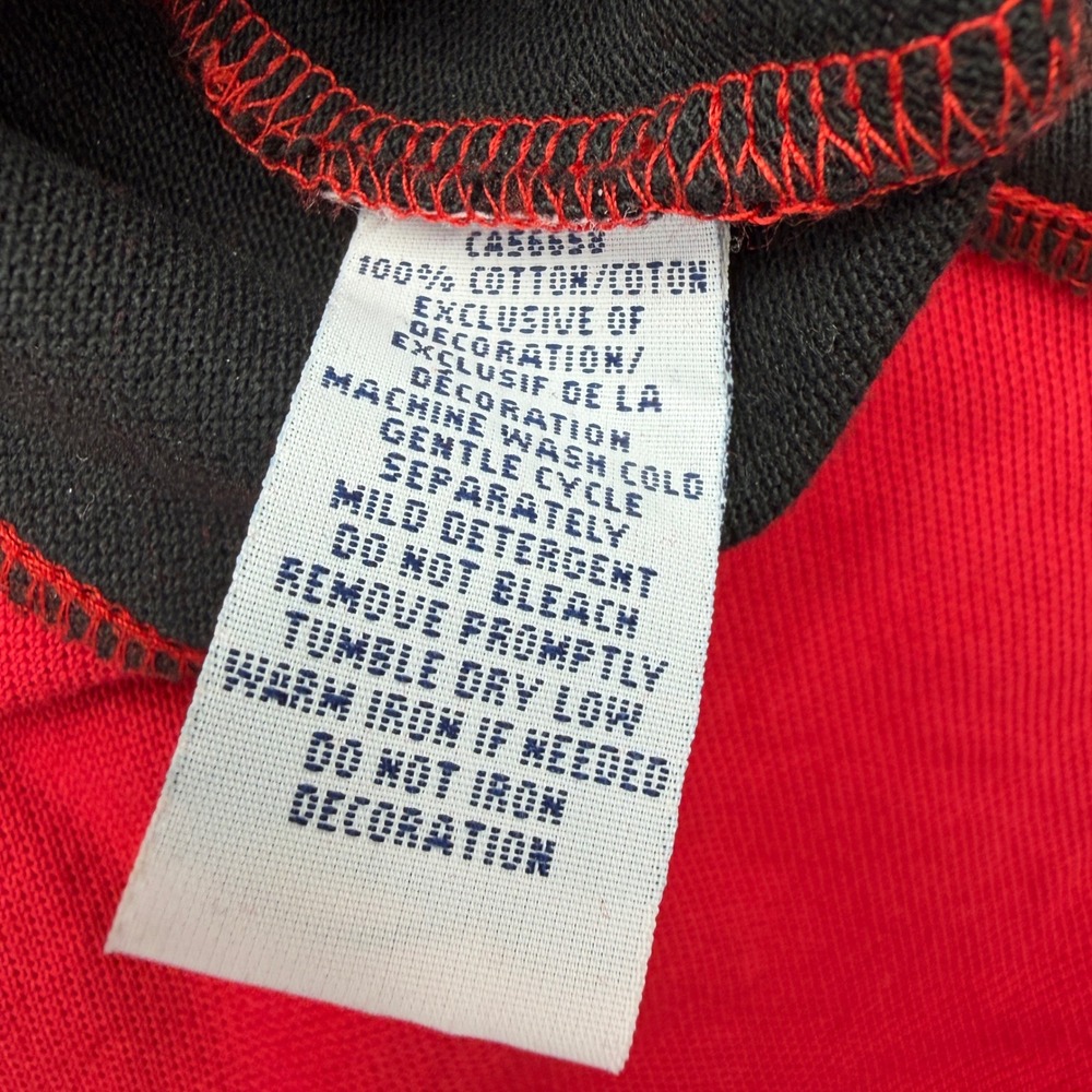 Polo Ralph Lauren BIG Pony Logo Mens Red Long Sleeve #3 Rugby Polo Shirt Sz XXL - Picture 4 of 7